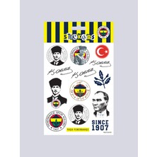 Atatürk ve Fenerbahçe Stıcker Sheet