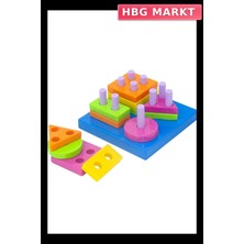 HBG Markt Mey Ithalat® Kiki Geometrik Şekiller Bulmaca