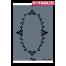 HBG Markt Mey Ithalat® Rich New Seri N-395 Stencil 35X25 cm
