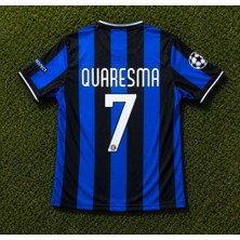 Mmt Spor Quaresma Q7 Retro Inter/ac Madrid Finali 7 Kısa Kollu Forması