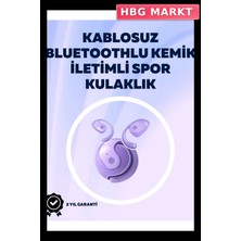 HBG Markt Mey Ithalat® S05 Kablosuz Bluetooth 5.3 Spor Kulaklık – Su Geçirmez