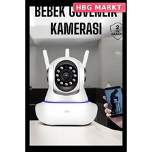 HBG Markt 3.0MP/1080P Hd Çözünürlüklü Gece Görüşlü Ip Kamera