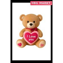 HBG Markt Mey Ithalat® PL50166 40 cm I Love Ayılar