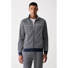 Guess Parimo Dik Yaka Tam Fermuarlı Sweatshirt Z6YQ16K4620
