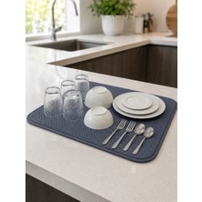 HBG Markt Yüksek Su Emici Mikrofiber Bulaşık Kurutma Altlığı