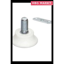 HBG Markt Mey Ithalat® Küçük Bingo Ayak M8 Beyaz