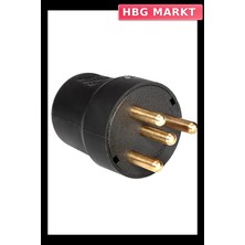 HBG Markt Mey Ithalat® Kauçuk Uzatma Erkek Fiş 25A 380 I 415V