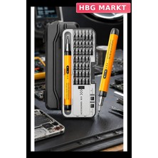 HBG Markt Şarjlı Elektrikli Tornavida Seti 3.7V Li Pil ve 600MAH Kapasite