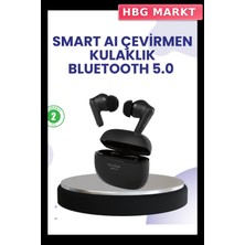 HBG Markt Çeviri, Müzik ve Oyun Özellikli Bluetooth Kulaklık