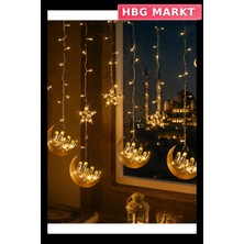 HBG Markt Ramazan Süsleme LED Işık 3 Metre, A++ Verimlilik