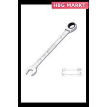 HBG Markt Mey Ithalat® Izeltaş 0340 Cırcır Kombine Anahtar 22 mm