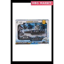 HBG Markt Mey Ithalat® KZL-T064 Savaş Oyun Seti -Oyuncak