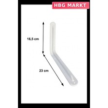 HBG Markt Mey Ithalat® Raf Altı 7x9 mm Beyaz