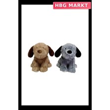 HBG Markt Mey Ithalat® PB31651-23 Peluş Oturan Köpek 23 cm