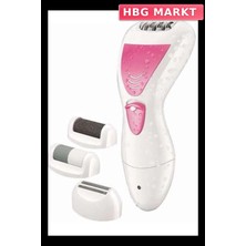 HBG Markt Mey Ithalat® Şarjlı Epilasyon Cihazı Çok Başlıklı Ayak Bakımına Uygun Epilatör Aleti
