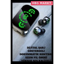 HBG Markt Mey Ithalat® Bluetooth Kulaklık Mikrofonlu Dokunmatik Kontrol Anc Özelliği