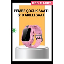 HBG Markt S10 Pembe Akıllı Çocuk Saati