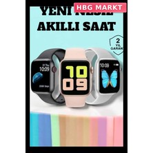 HBG Markt Mey Ithalat® Akıllı Saat Arama Cevaplayan Dokunmatik Ekran Bleutooth Bağlantılı