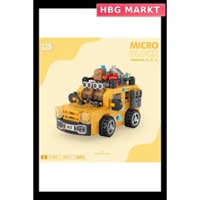 HBG Markt Mey Ithalat®  LZ8621 Loz Araba Blok Seti Mini Poşet -Vagon Life