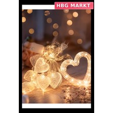 HBG Markt LED Kalp Neon Lamba Dekoratif Aydınlatma