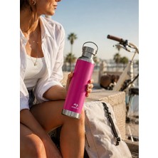 Dometic Kampa Dometic THRM66 Orchid Çelik Termos 660 ml Pembe - Çift Cidarlı Sızdırmaz