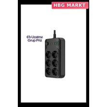 HBG Markt Mey Ithalat® 6lı Priz