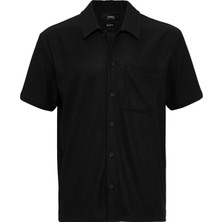 S13 Store Fitilli Kısa Kollu Erkek Gömlek