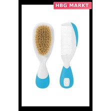 HBG Markt Mey Ithalat®   Fırça ve Tarak Seti 0 Ay+ Mavi