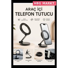 HBG Markt Katlanır Manyetik Araç Içi Telefon Tutucu