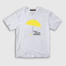 Presmono Unisex Çocuk Beyaz Umbrella How I Met Your Mother T-Shirt