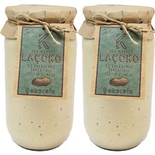 Laçoko 2 kg Şekersiz, Katkısız, Glutensiz, Vegan, Doğal Az Kavrulmuş (Çiğ) Parçacıklı (E