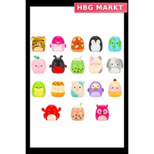 HBG Markt 3 Figür + Yüzük Çantalı Sürpriz Paket Peluş Oyuncak Seri 3