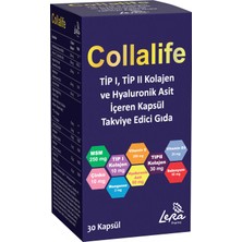 Lera Pharma Collalife Tip 1 Tip 2 Kolajen 30 Kapsül