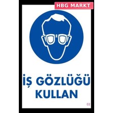HBG Markt Kişisel Koruyucu Ekipman Levhası