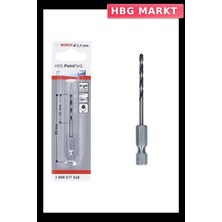 HBG Markt Mey Ithalat® Bosch Pointteq Altıgen Şaftlı Hss Matkap Ucu 2,5 mm