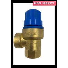 HBG Markt Mey Ithalat® Candan 1/2 Mebranlı Dişi Emniyet Ventili 6 Bar
