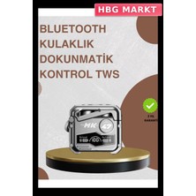 HBG Markt Mey Ithalat® Bluetooth 5.0 Kulak Içi Kablosuz Kulaklık – Dokunmatik Kontrol, Düşük Gecikme