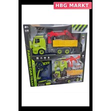 HBG Markt Mey Ithalat® Işıklı Uzaktan Kumandalı Sök Tak Vinçli Kamyon