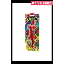 HBG Markt Mey Ithalat® 0429 -Jru-Kartelalı 3 Asorti Yılan Kertenkele Timsah  Streç -