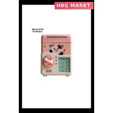 HBG Markt Mey Ithalat® SAM51 Müzikli Işıklı Kumbara Pembe