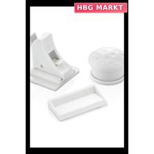 HBG Markt Mıknatıslı Çekmece Kilidi 4lü Çocuk Güvenlik Kilidi