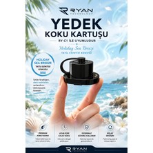 Ryan Araç Içi Koku Difüzörü Yedek Koku Kartuşu Oto Araç Kokusu Kartuşu Ry-C1 Uyumlu