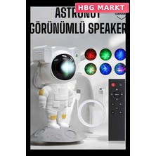 HBG Markt Mey Ithalat® Astronot Görünümlü Projeksiyon Speaker Taşınabilir