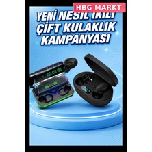HBG Markt Kulak Içi Bluetooth Kulaklık 300 Mah Batarya ile Duzenli Kullanım