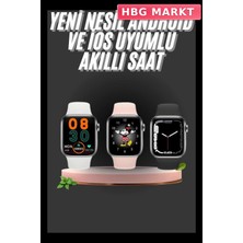 HBG Markt 1.83 Inç IPS Ekranlı Akıllı Saat Tft Dokunmatik Ekran