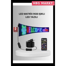 HBG Markt Mey Ithalat® Gece Kullanıma Uygun  Pixel Rgb LED Panel Estetik Atmosfer Işığı