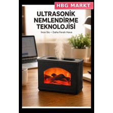 HBG Markt USB Ultrasonik Hava Nemlendirici 270 ml Hazne
