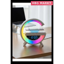 HBG Markt Mey Ithalat® Bluetooth Hoparlör Rgb Aydınlatmalı USB Tf Kart Fm Özellikli