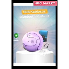 HBG Markt Mey Ithalat® S05 Kablosuz Kulaklık – Küçük Kulak Yapılarına Uygun, Kayma Yapmayan Tasarım