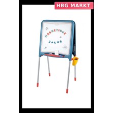 HBG Markt Mey Ithalat® Metal Ayaklı Çift Taraflı Manyetik Yazı TAHTASI 7600410308